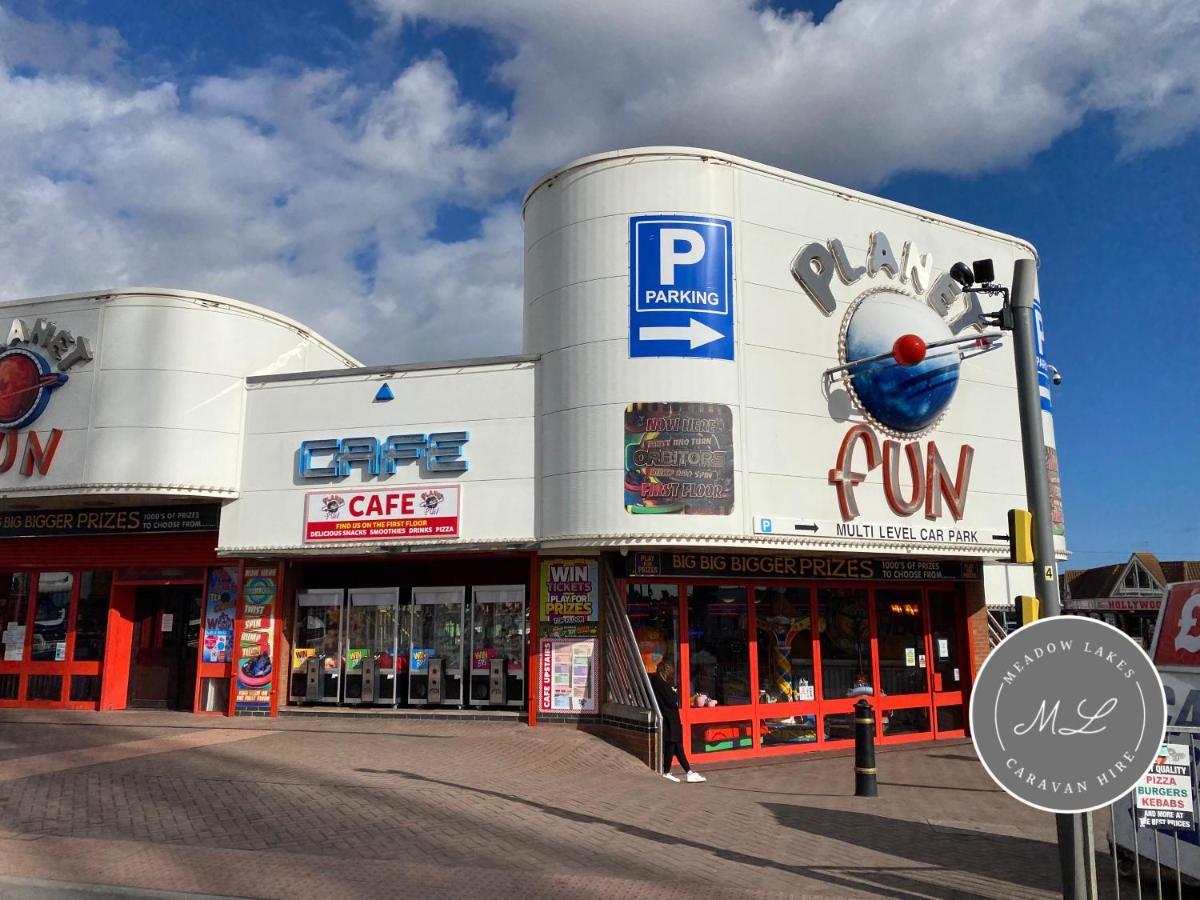 Promenade 566, Direct Beach Access, Close To Fantasy Island, Wifi, Pet Friendly - Meadow Lakes Caravan & Lodge Hire Skegness Dış mekan fotoğraf