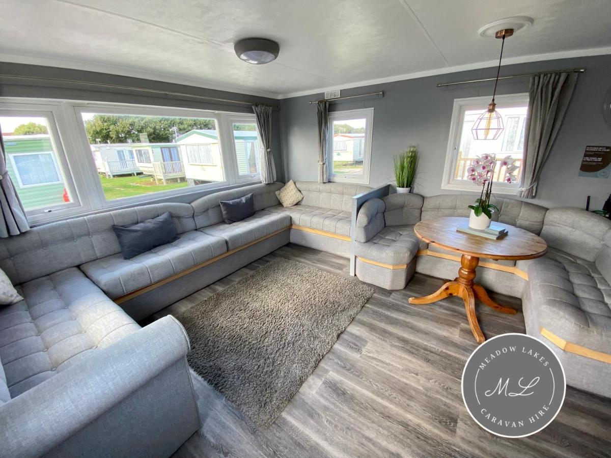 Promenade 566, Direct Beach Access, Close To Fantasy Island, Wifi, Pet Friendly - Meadow Lakes Caravan & Lodge Hire Skegness Dış mekan fotoğraf